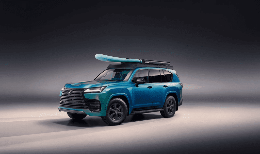 Wytrzymałe terenówki Lexus sema 2023
