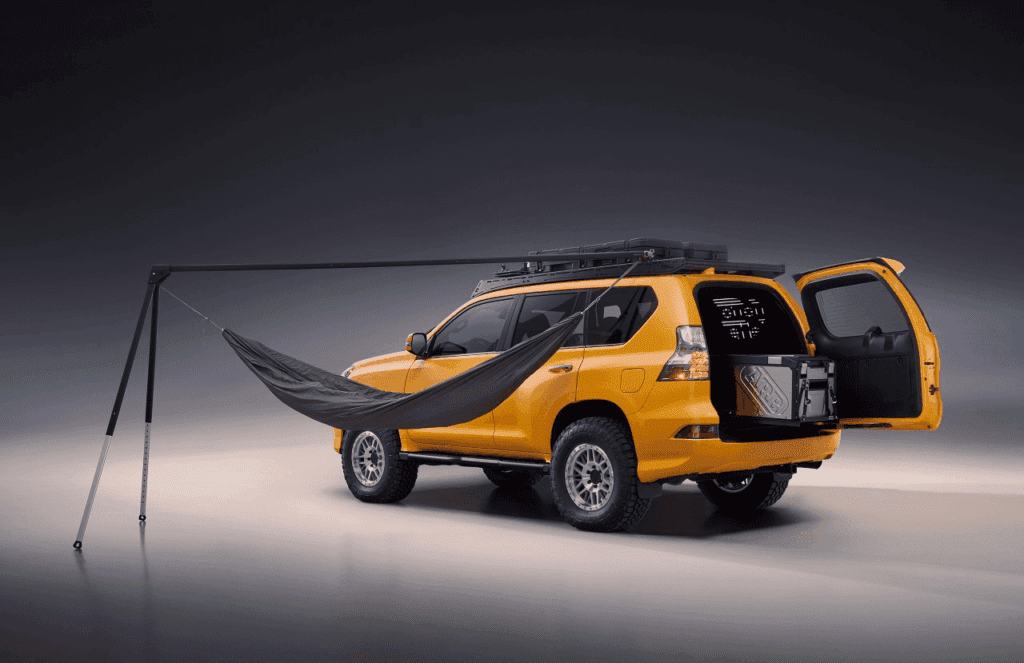 Wytrzymałe terenówki Lexus sema 2023