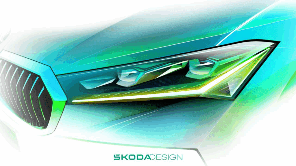 Skoda Crystallinium LED Matrix 2024