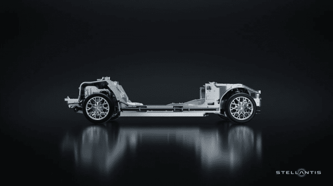 platforma Stellantis BEV STLA Large 2 sekundy