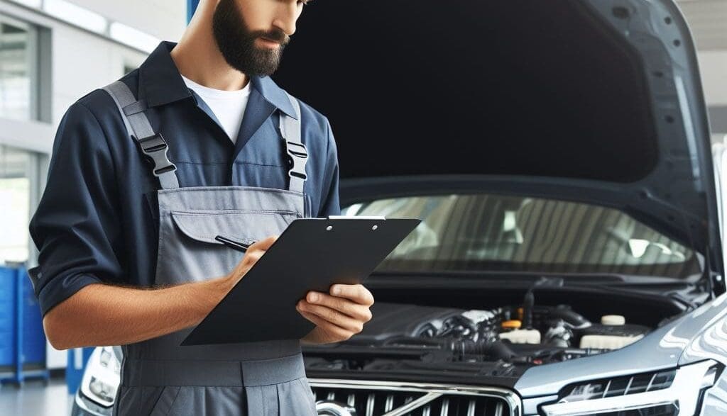 przegląd w serwisie Volvo