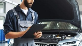 przegląd w serwisie Volvo