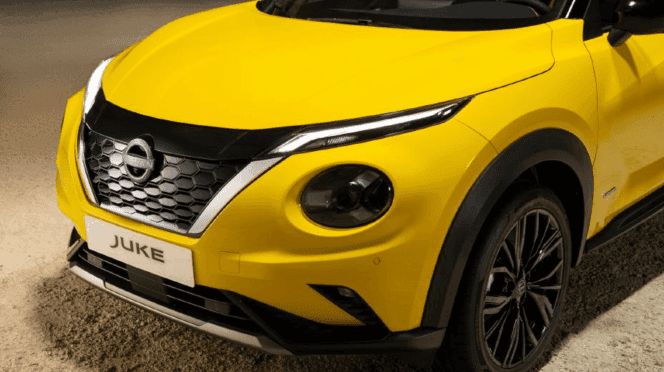 Nissan Juke żółty 2024