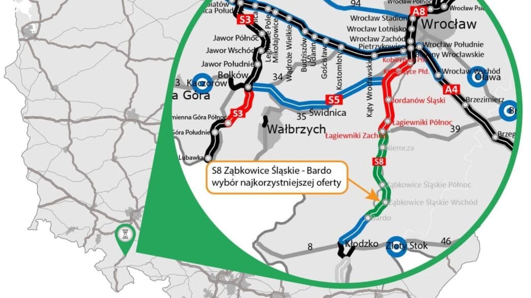 droga ekspresowa S8 Ząbkowice Śląskie – Bardo