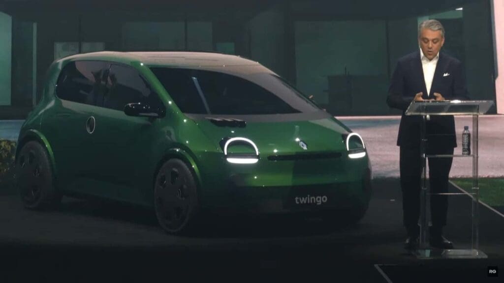 Elektryczne Renault Twingo 2026