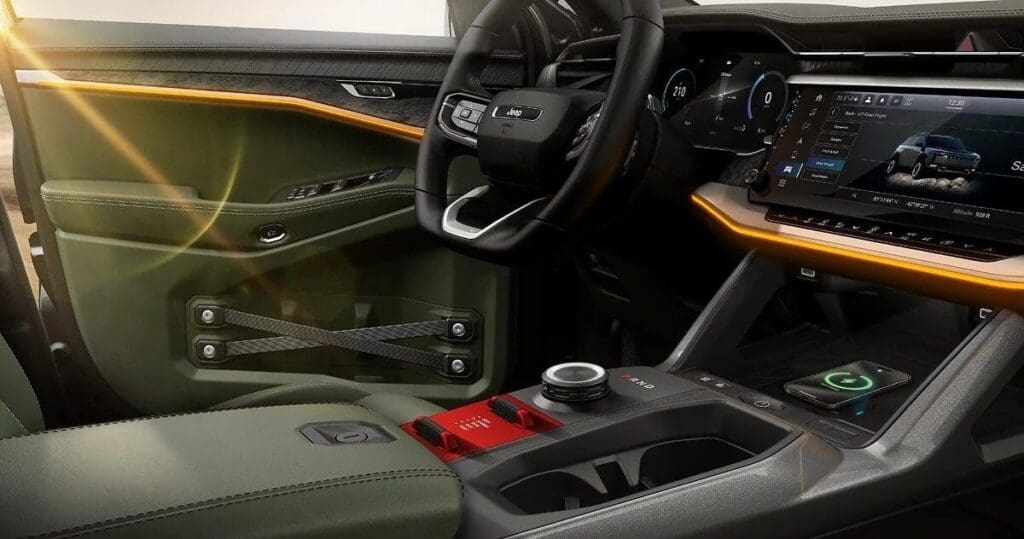 Jeep Wagoneer S Trailhawk terenowy SUV elektryczny 4xe