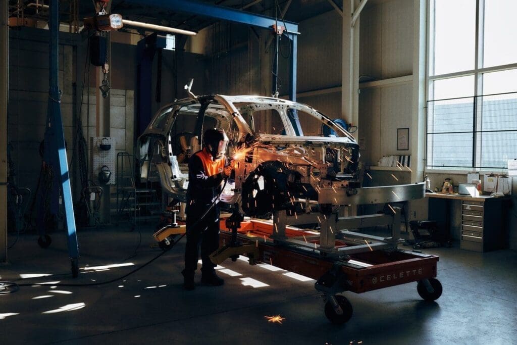 Volvo EX90 Elektryczny SUV produkcja