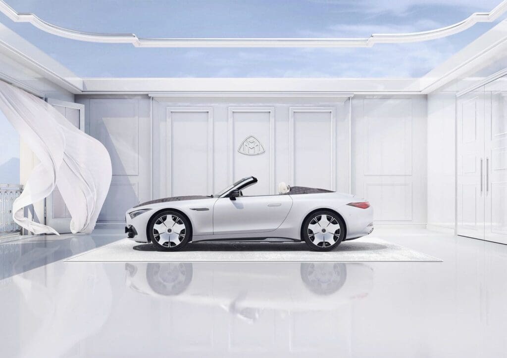 biały SL 680 Monogram Series Cabrio