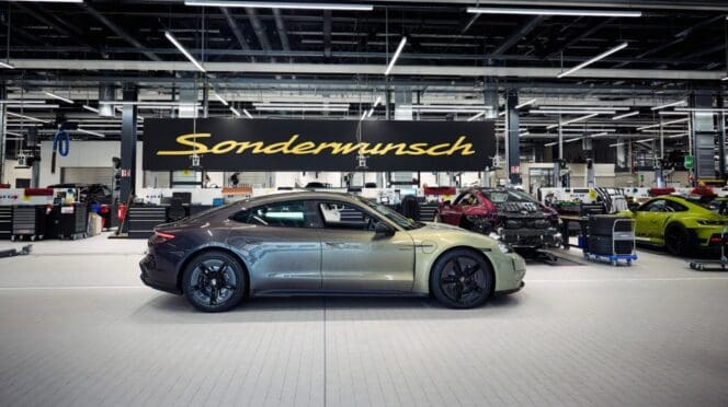 samochód elektryczny Porsche