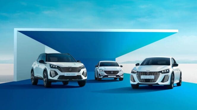elektryczne modele Peugeota