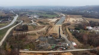 Autostrada A2 w budowie