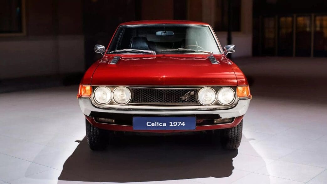 Toyota Celica 2025, zdjęcie modelu z 1974