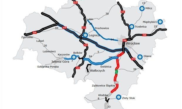 piąty odcinek drogi S8