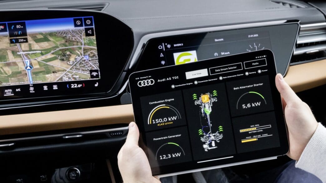 hybryda MHEV plus Audi