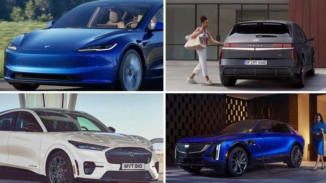 Sprzedaż samochodów elektrycznych w 2024