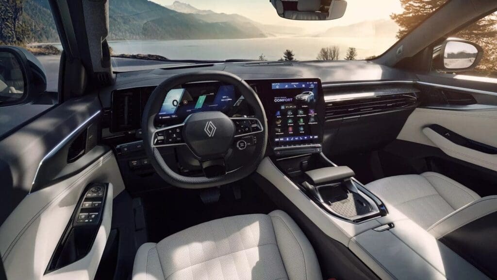 Komfortowe wnętrze Renault Espace