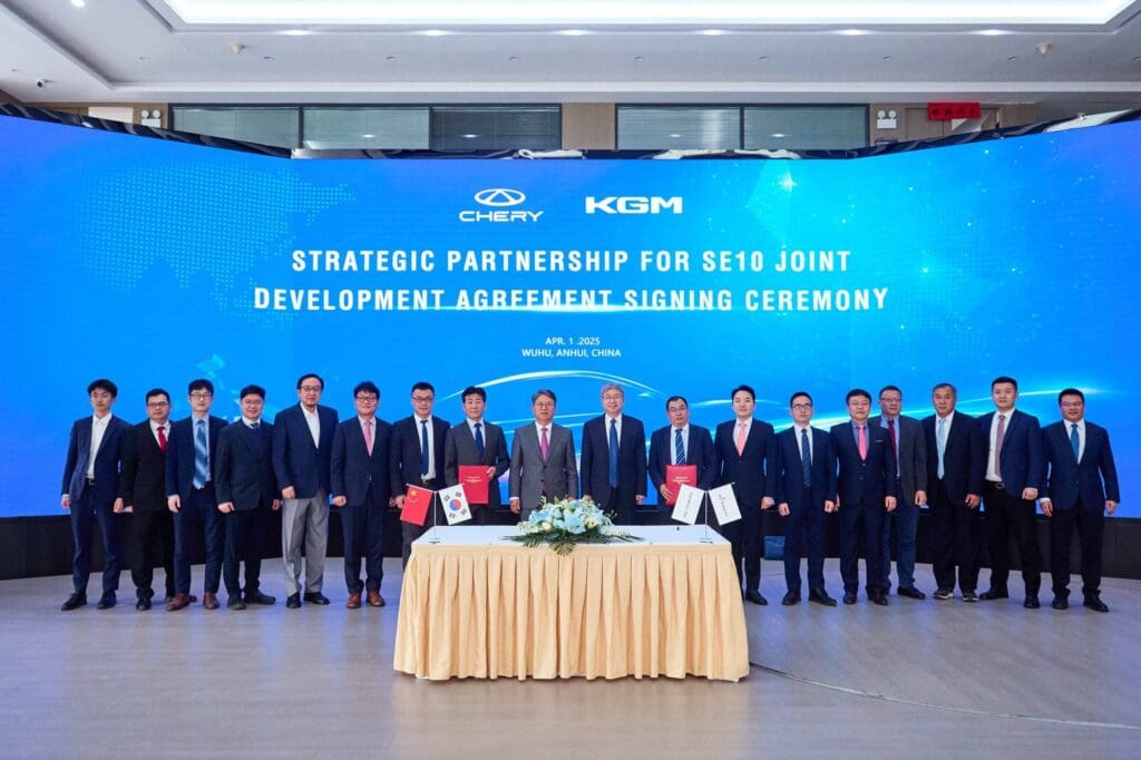 Chery Motors partnerem strategicznym KGM