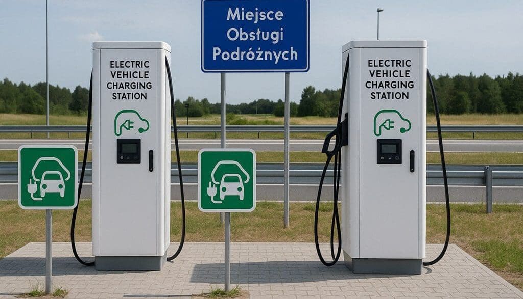 nowe ładowarki samochodowe na MOPach