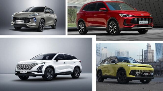 Chińskie samochody na polskim rynku