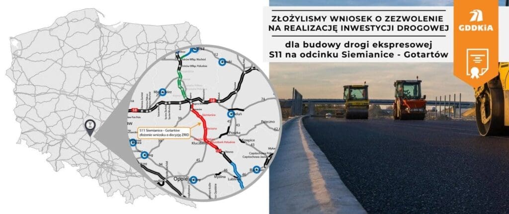 budowa drogi ekspresowej S11