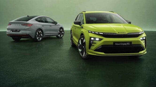 nowa Skoda Enyaq RS 2025