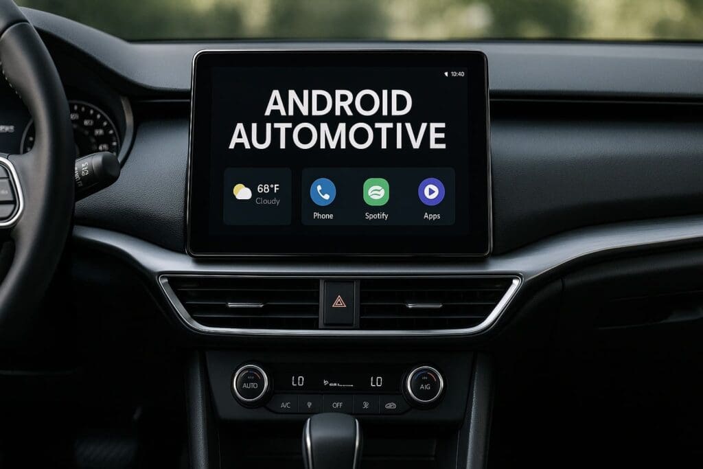 Android Automotive w samochodach grupy Stellantis