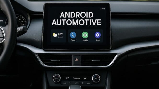 Android Automotive w samochodach grupy Stellantis