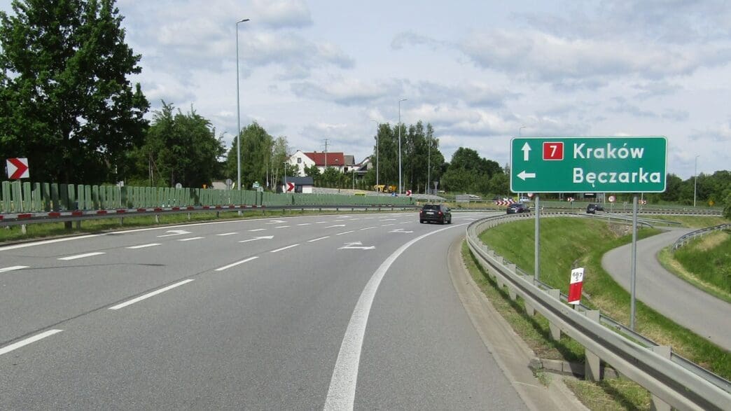droga krajowa DK7 do Zakopanego