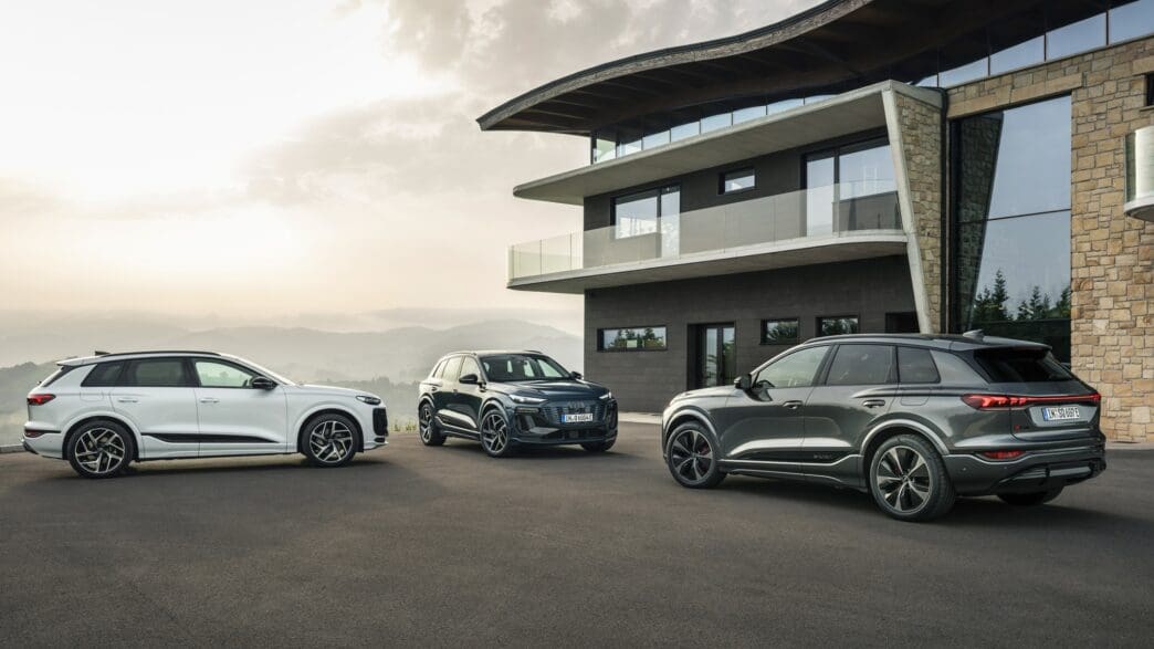 elektryczne modele Audi