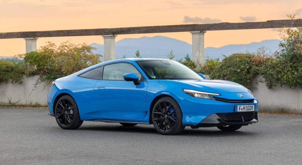nowe sportowe coupe Honda Prelude