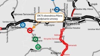 Obwodnica Pilzna na DK73