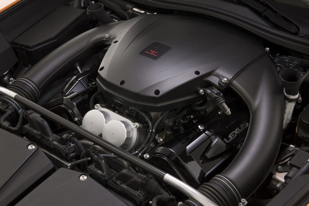 Lexusa LFA z silnikiem V10