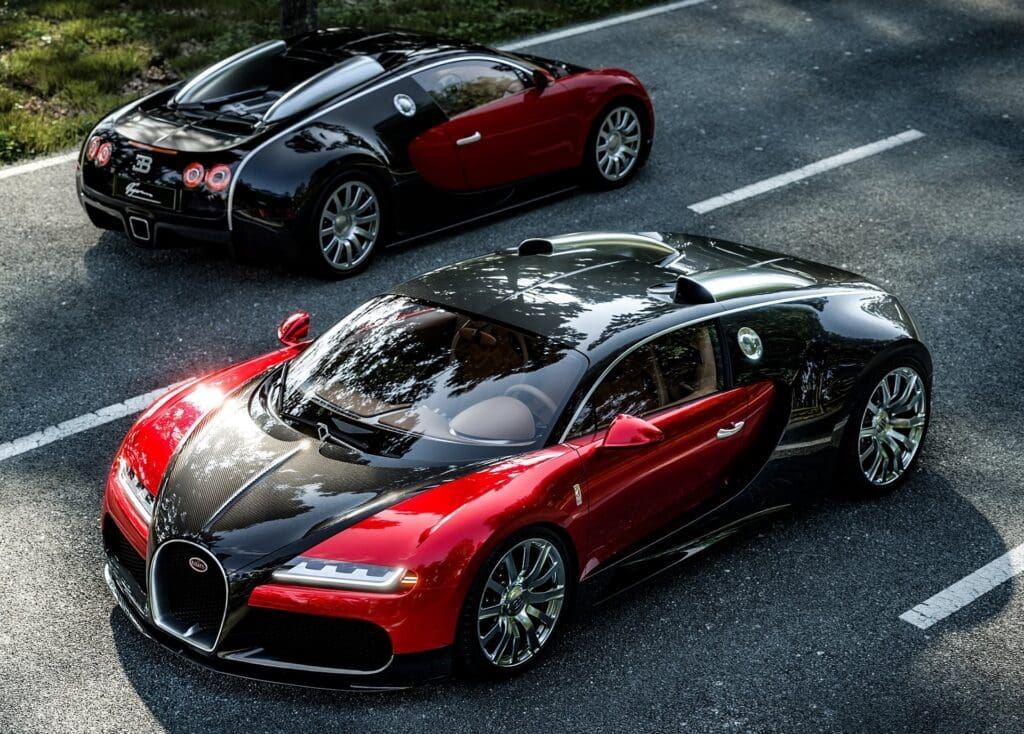 Sportowe Bugatti FKP W16, źródło: NetCarShow