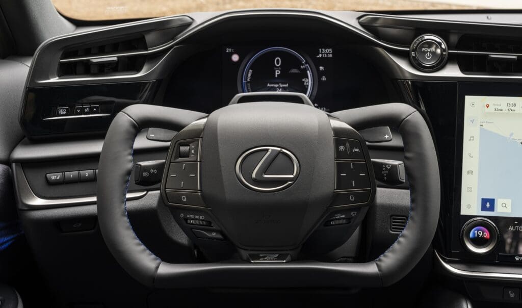 kierownica Lexusa nowej generacji