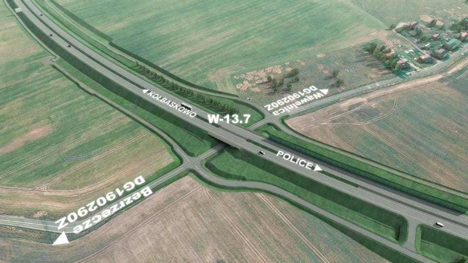 odcinek S6 Kołbaskowo-Dołuje