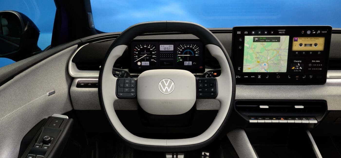 nowy kokpit samochodów Volkswagen