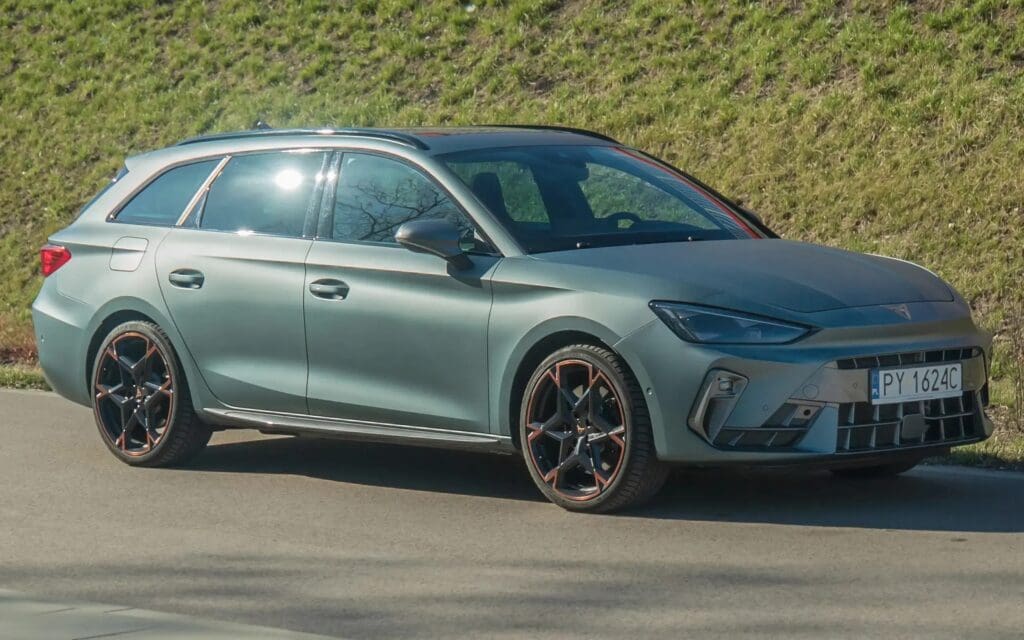 Cupra Leon Sportstourer w Policji