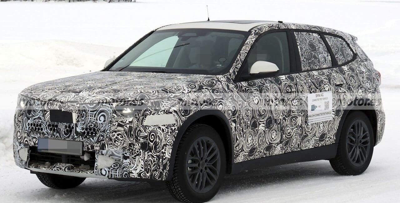 zdjęcia szpiegowskie nowego BMW X1