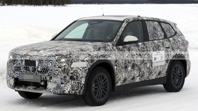 zdjęcia szpiegowskie nowego BMW X1