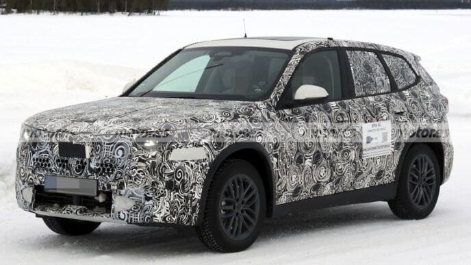 zdjęcia szpiegowskie nowego BMW X1