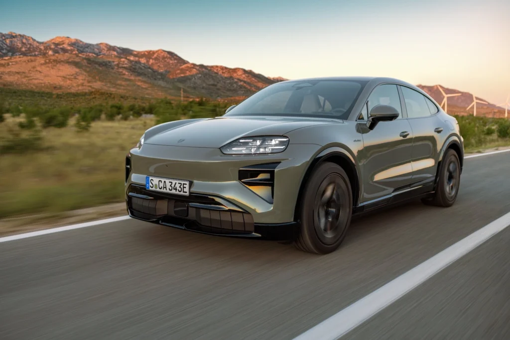Nowe Cayenne Coupe Electric
