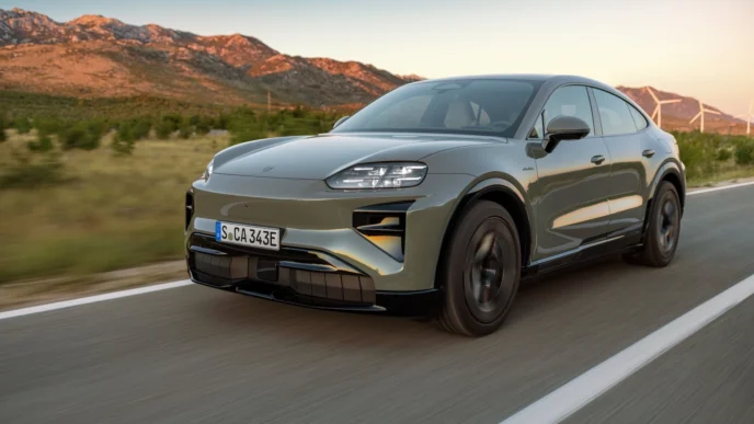 Nowe Cayenne Coupe Electric