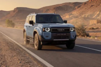 toyota land cruiser 2026 invincible okragle reflektory