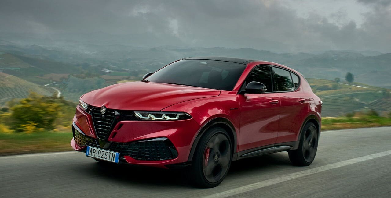 alfa romeo tonale po liftingu przód nowy,design