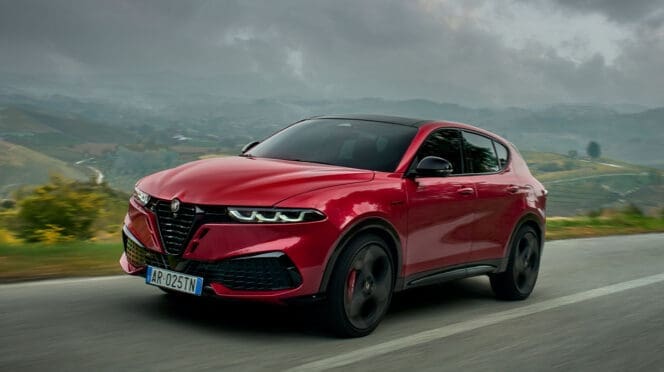 alfa romeo tonale po liftingu przód nowy,design