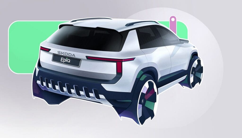 skoda epiq wnętrze