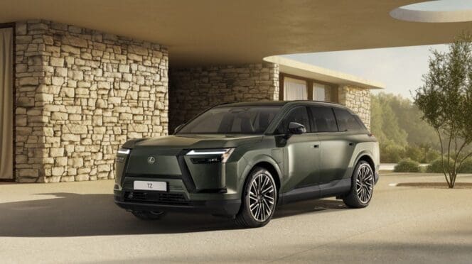 Lexus tz elektryczny suv premium 2026 przód, źródło: Lexus