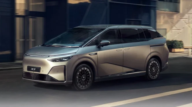 Xpeng x9 luksusowy elektryczny minivan