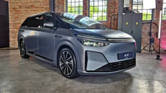 XPeng x9 luksusowy van