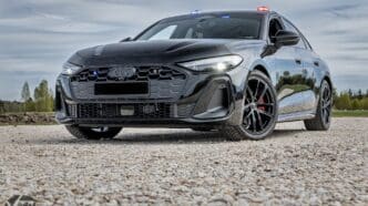 Audi A5 policja